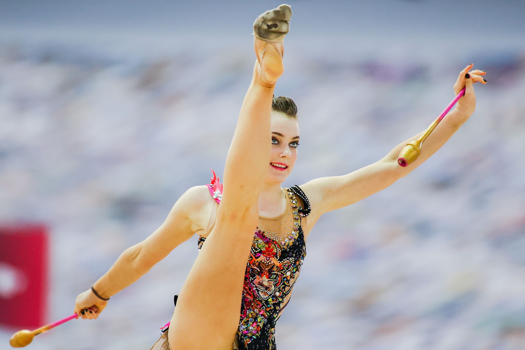 Margarita Kolosov erreichte das WM-Mehrkampffinale.