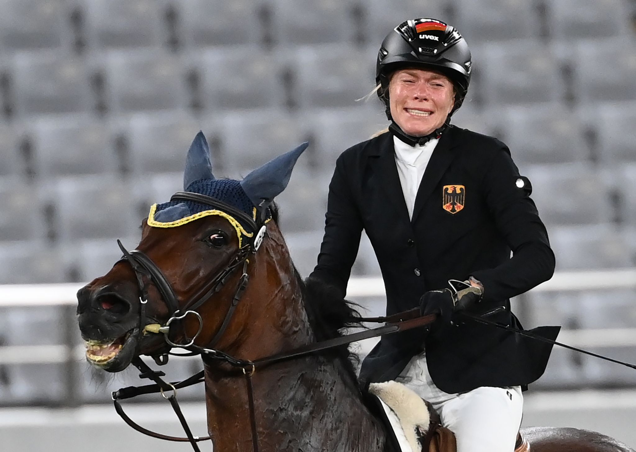 Die Fünfkämpferin Annika Schleu setzt ihre Karriere nach dem Olympia-Eklat fort.