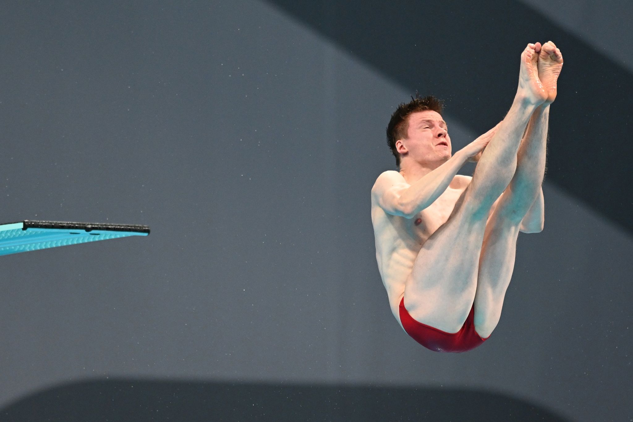 Wasserspringer Martin Wolfram war auch bei den Olympischen Spielen in Tokio am Start.