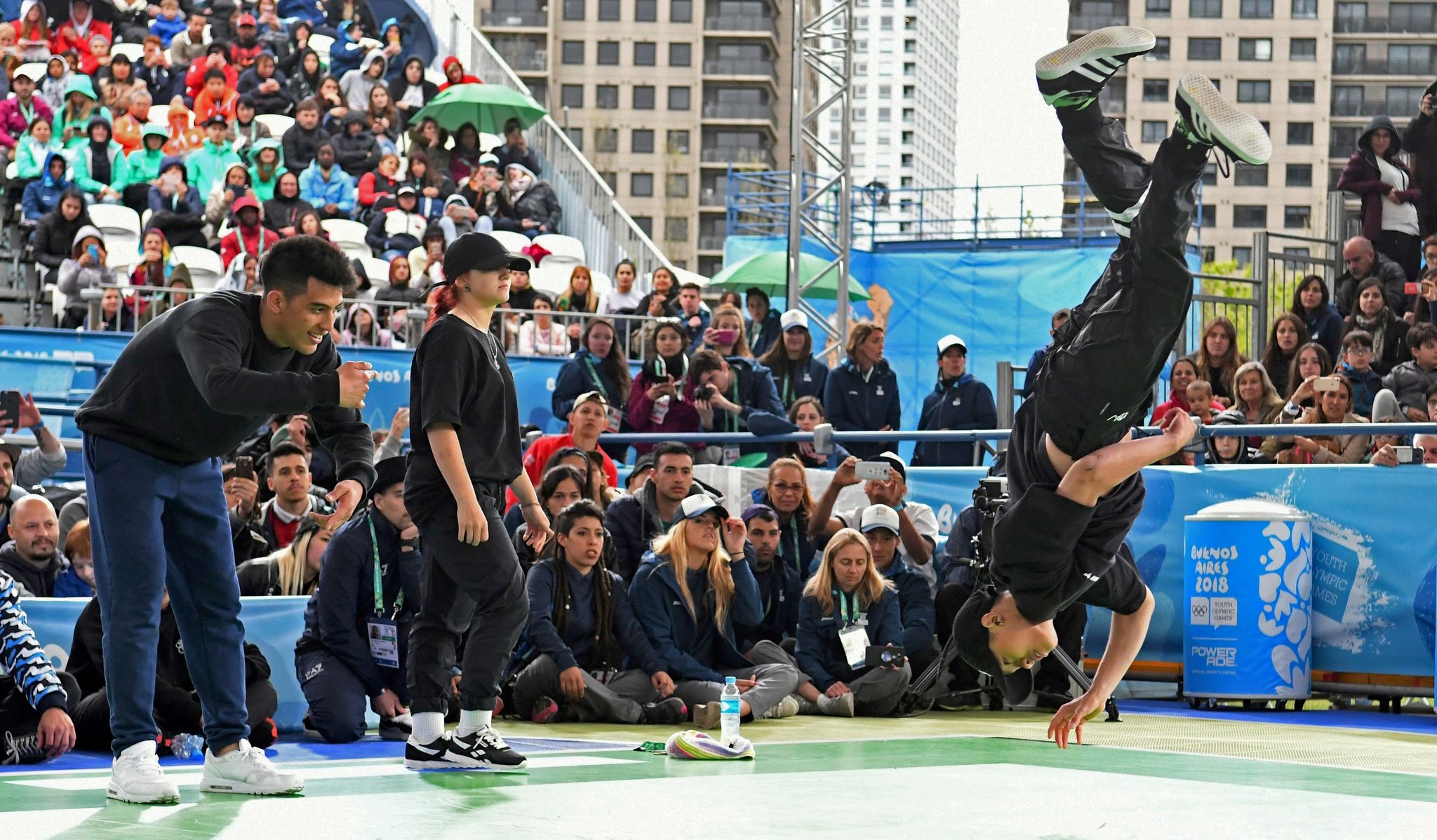 Breakdance war 2018 schon Teil der Jugendausgabe der Olympiaschen Spiele.