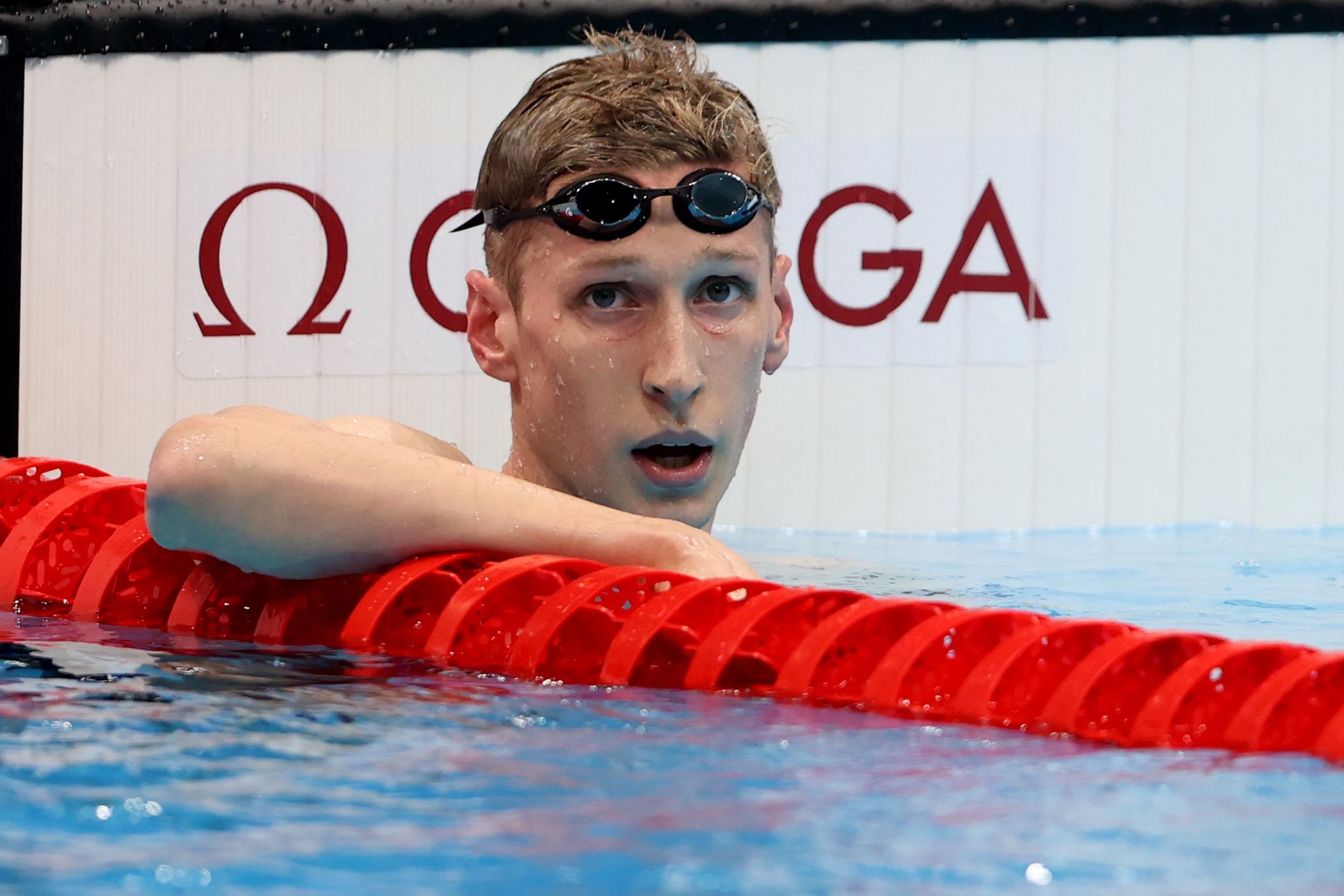 Der deutsche Schwimmer Florian Wellbrock strebt nach einem Weltrekord.