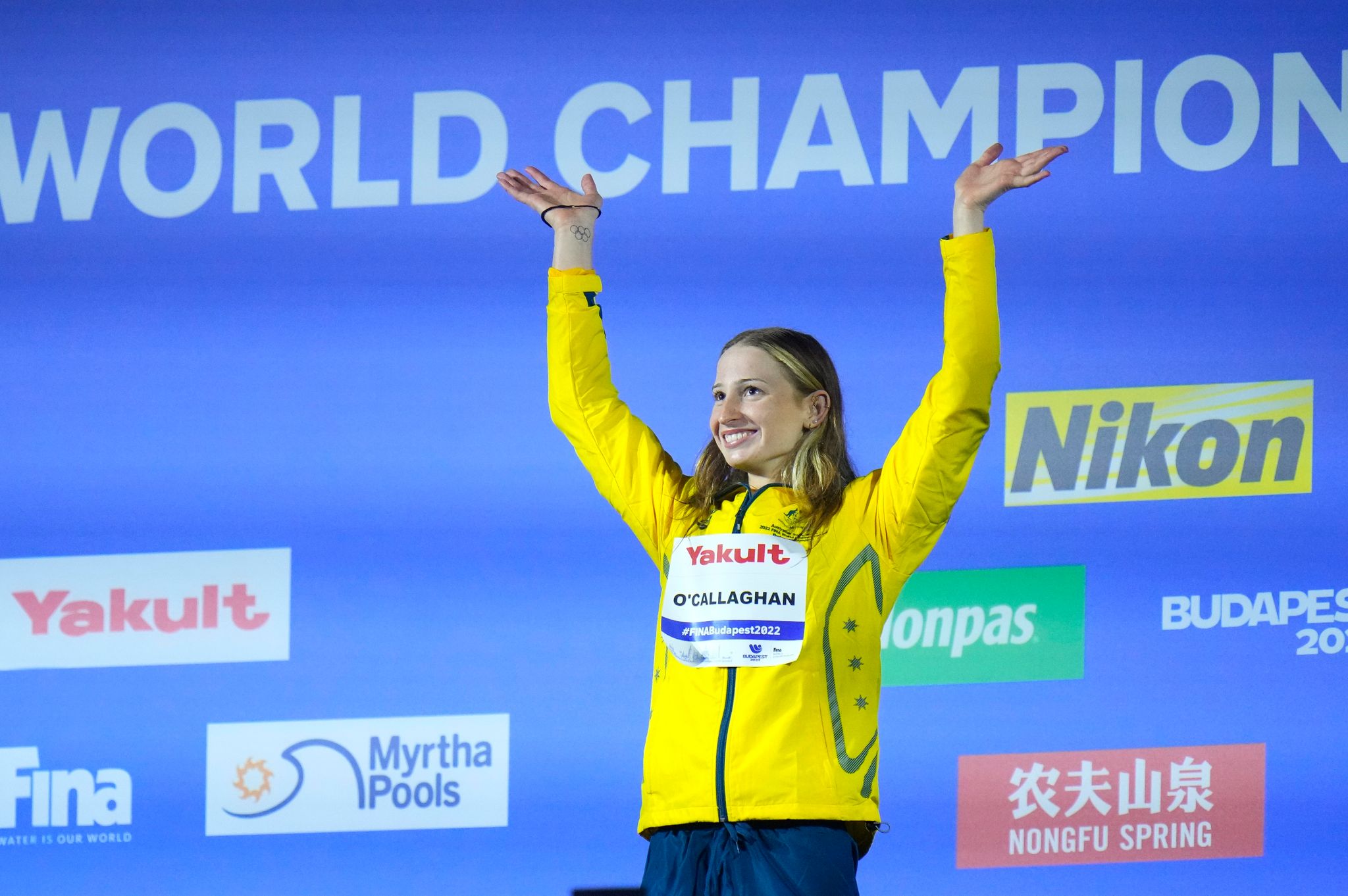 Hat bereits ihre dritte WM-Medaille geholt: Mollie O'Callaghan aus Australien.