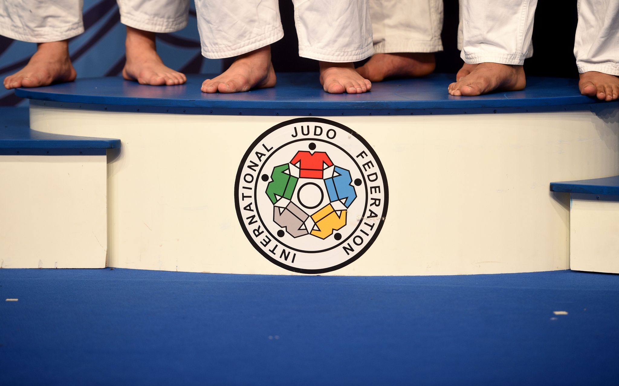 Das Logo der International Judo Federation (IJF).