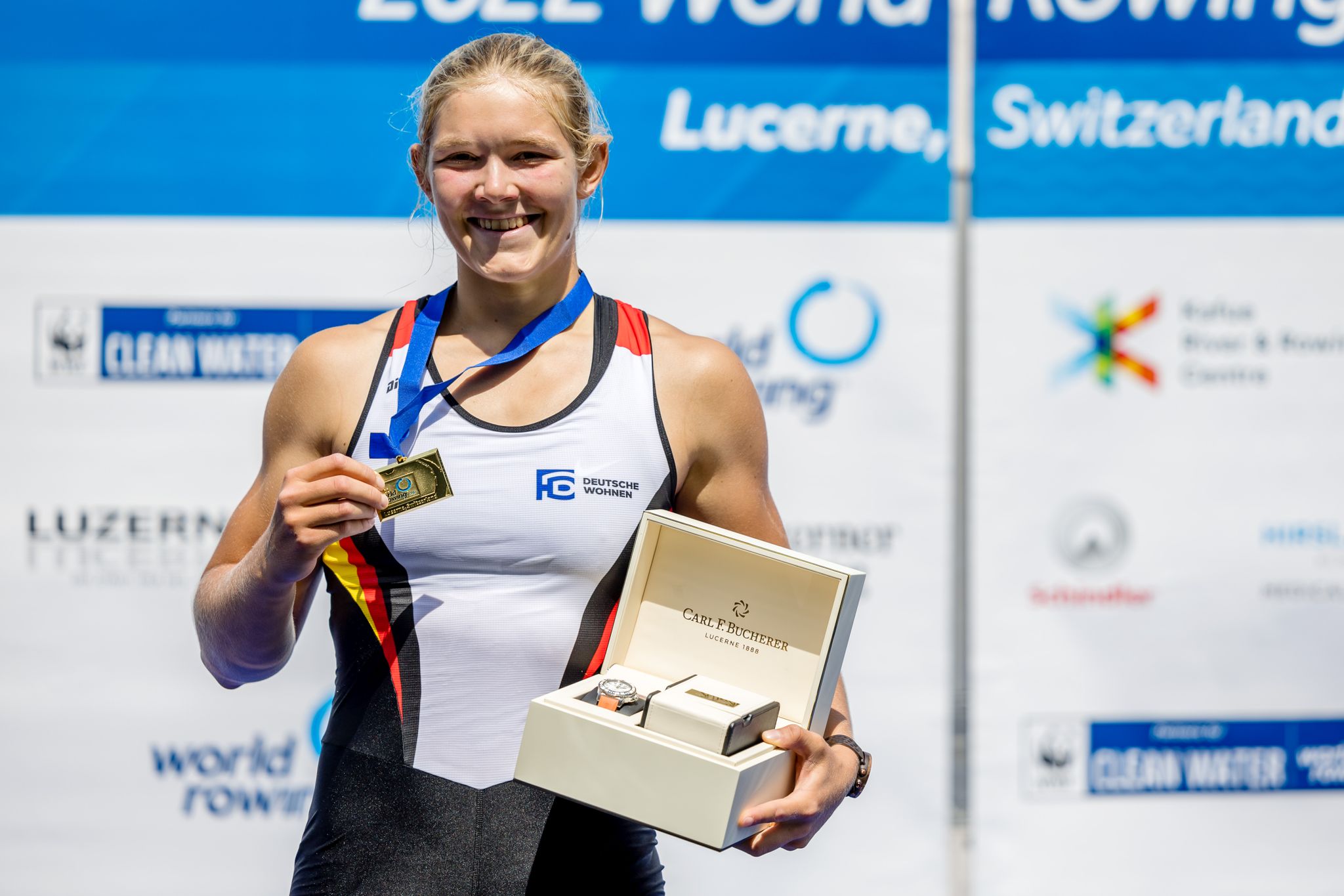 Alexandra Föster setzte sich beim Weltcup-Finale von Luzern im Einer durch.