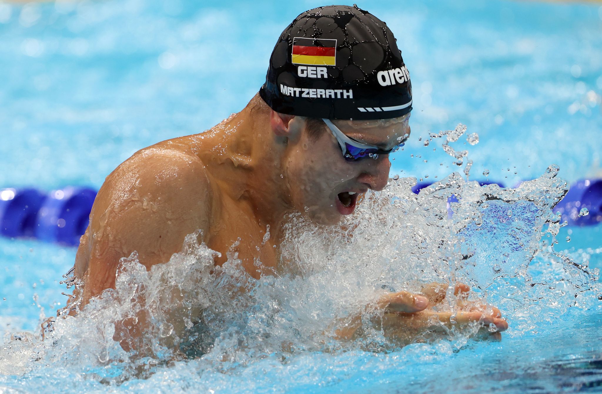 Brustschwimmer Lucas Matzerath kam über 100 Meter bei der EM in Rom auf Platz sechs.