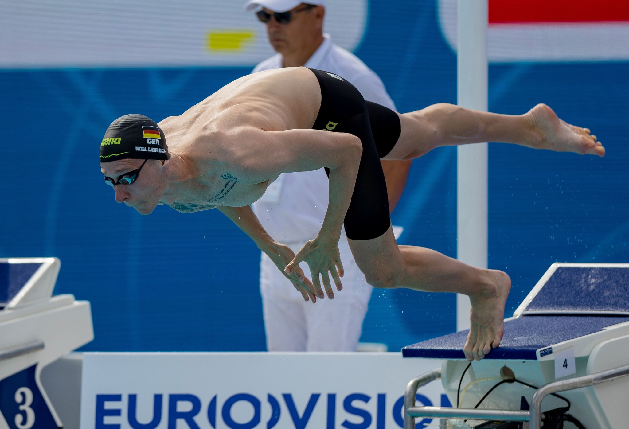 Schwimmt über 1500 Meter Freistil um eine EM-Medaille in Rom: Florian Wellbrock.