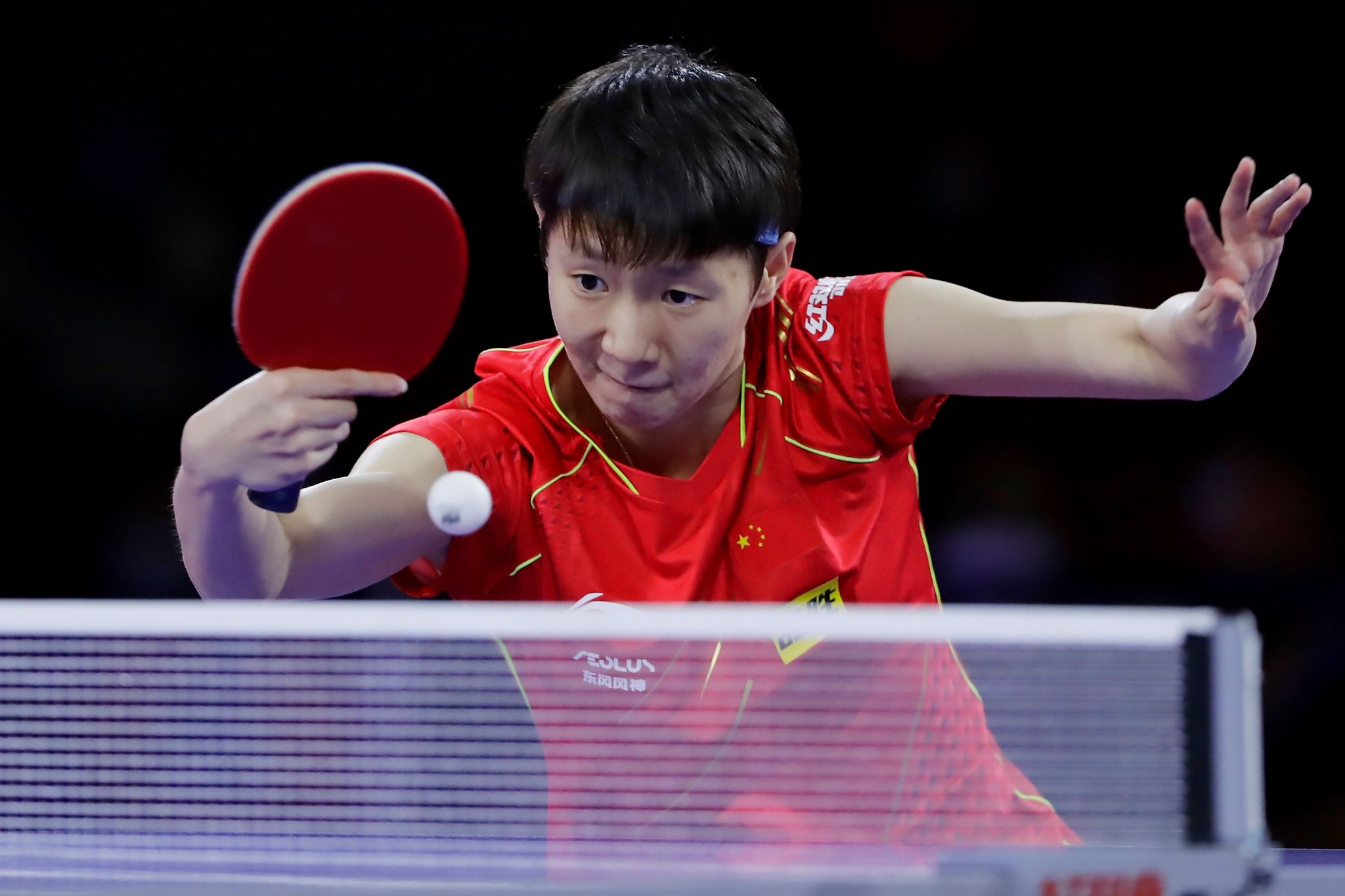 Die Chinesin Wang Manyu hat mit ihren Teamkolleginnen den WM-Titel gewonnen.