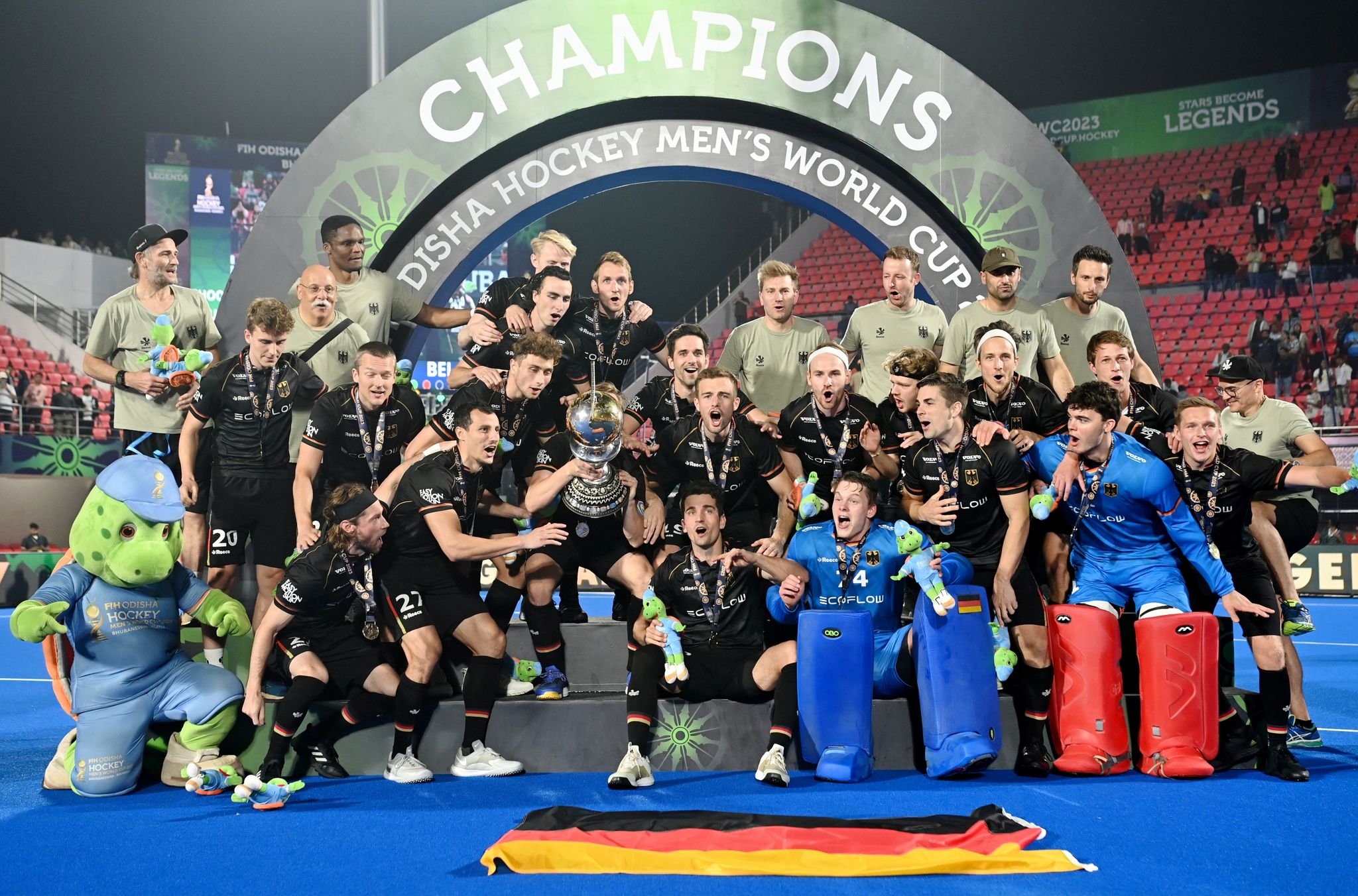 Deutschlands Hockey-Männer feiern den ersten WM-Titel seit 17 Jahren.