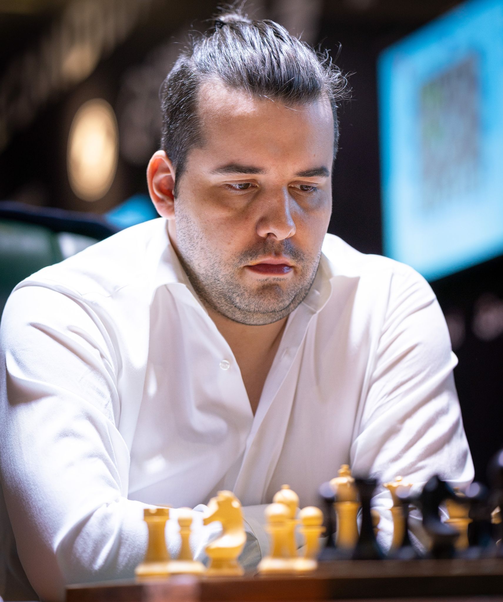 Liegt bei der Schach-WM weiter vorne: Jan Nepomnjaschtschi.