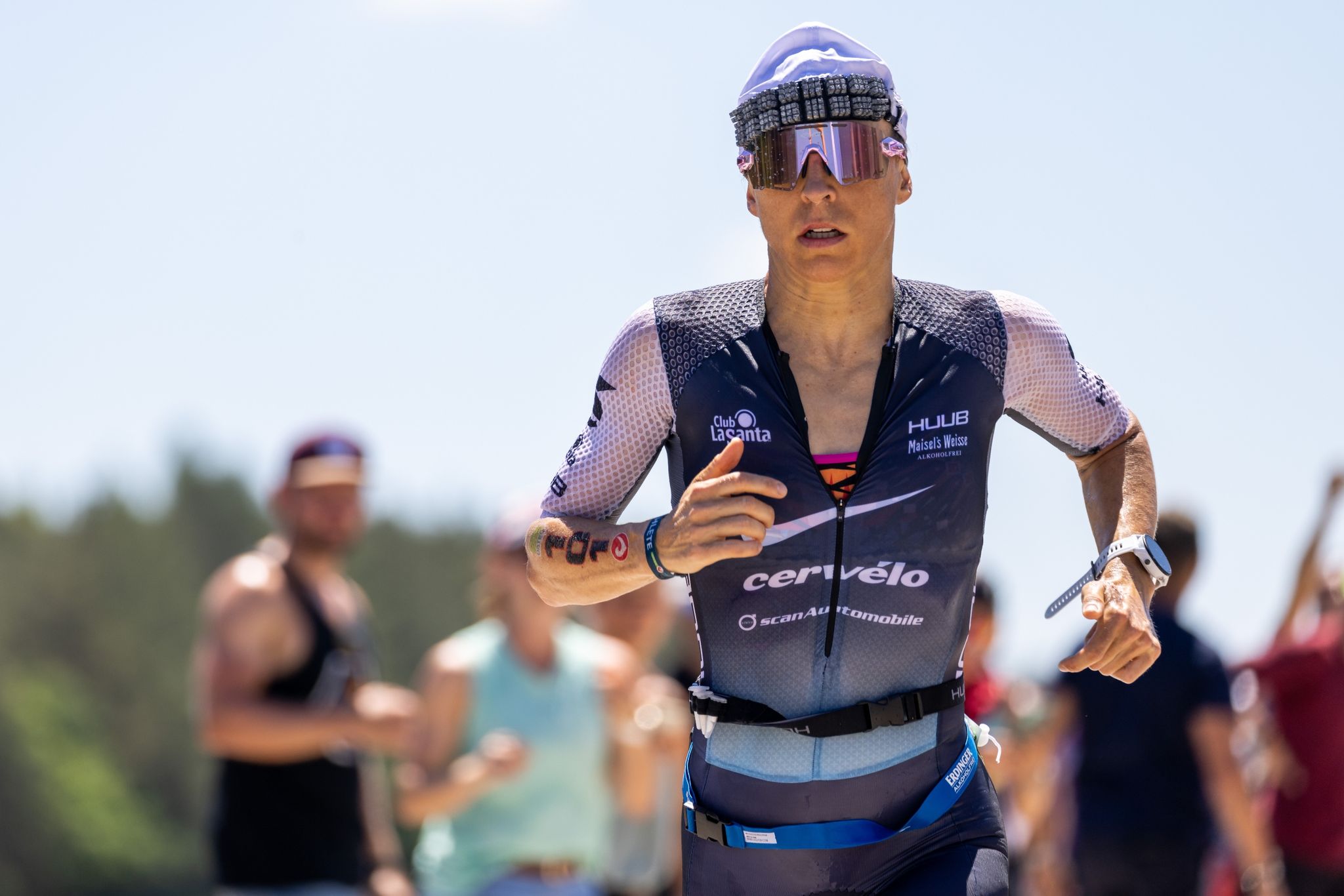Triathletin Anne Haug siegte auf Gran Canaria.