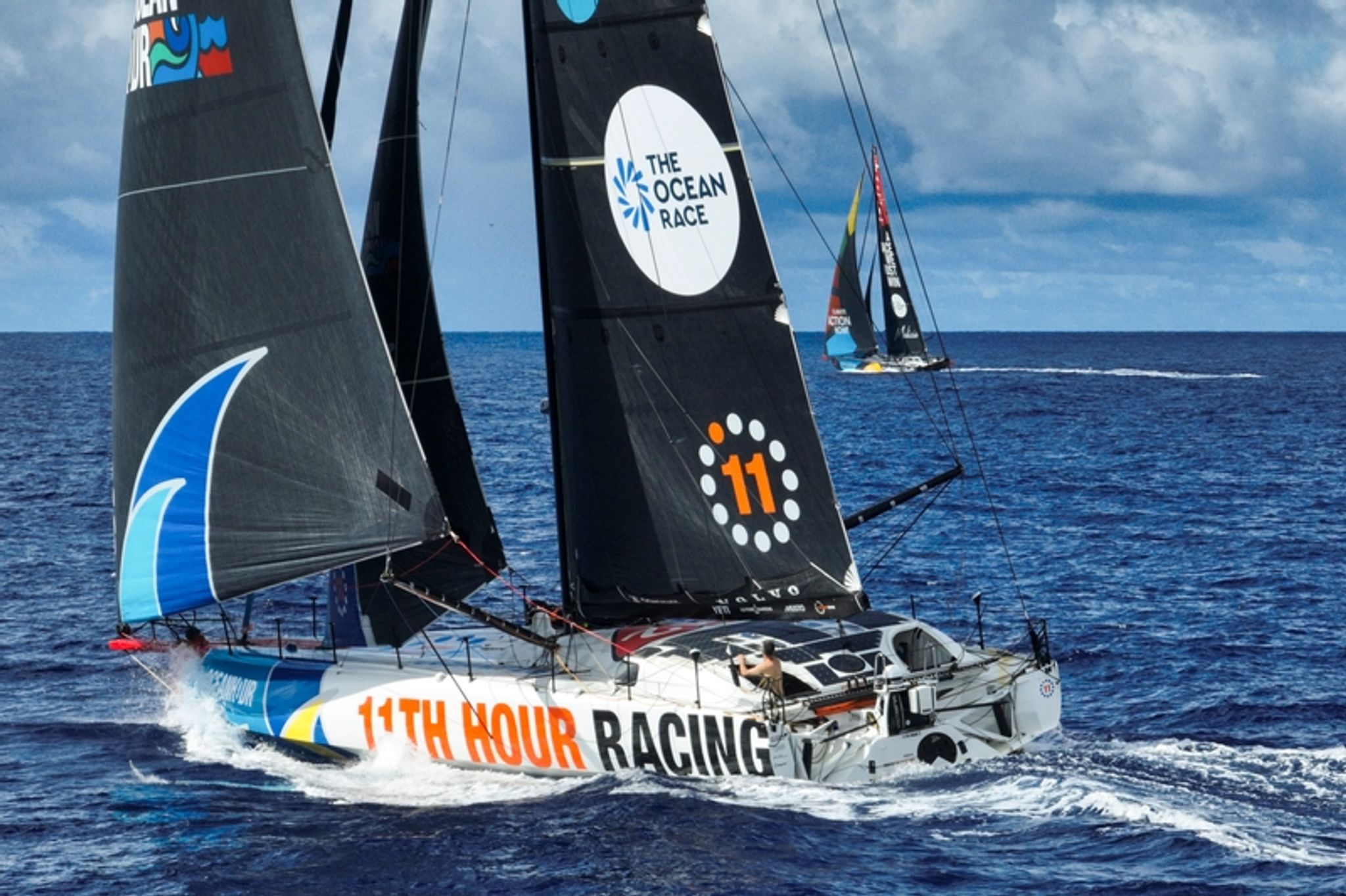 Team Malizia wurde auf der vierten Ocean-Race-Etappe Zweiter.