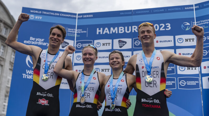 WM-Titel für U23-Junioren im Triathlon Mixed-Relay