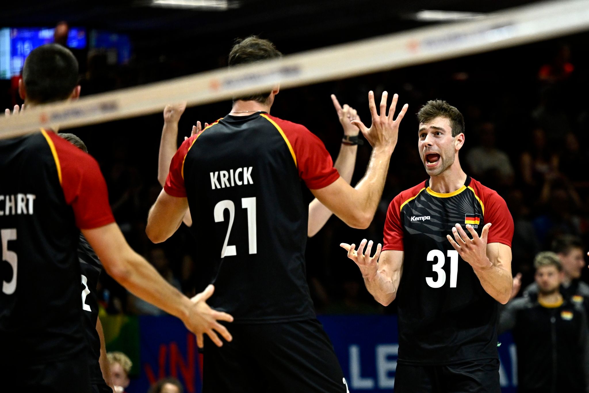 Deutschlands Volleyballer feierten einen Sieg in der Nationenliga.