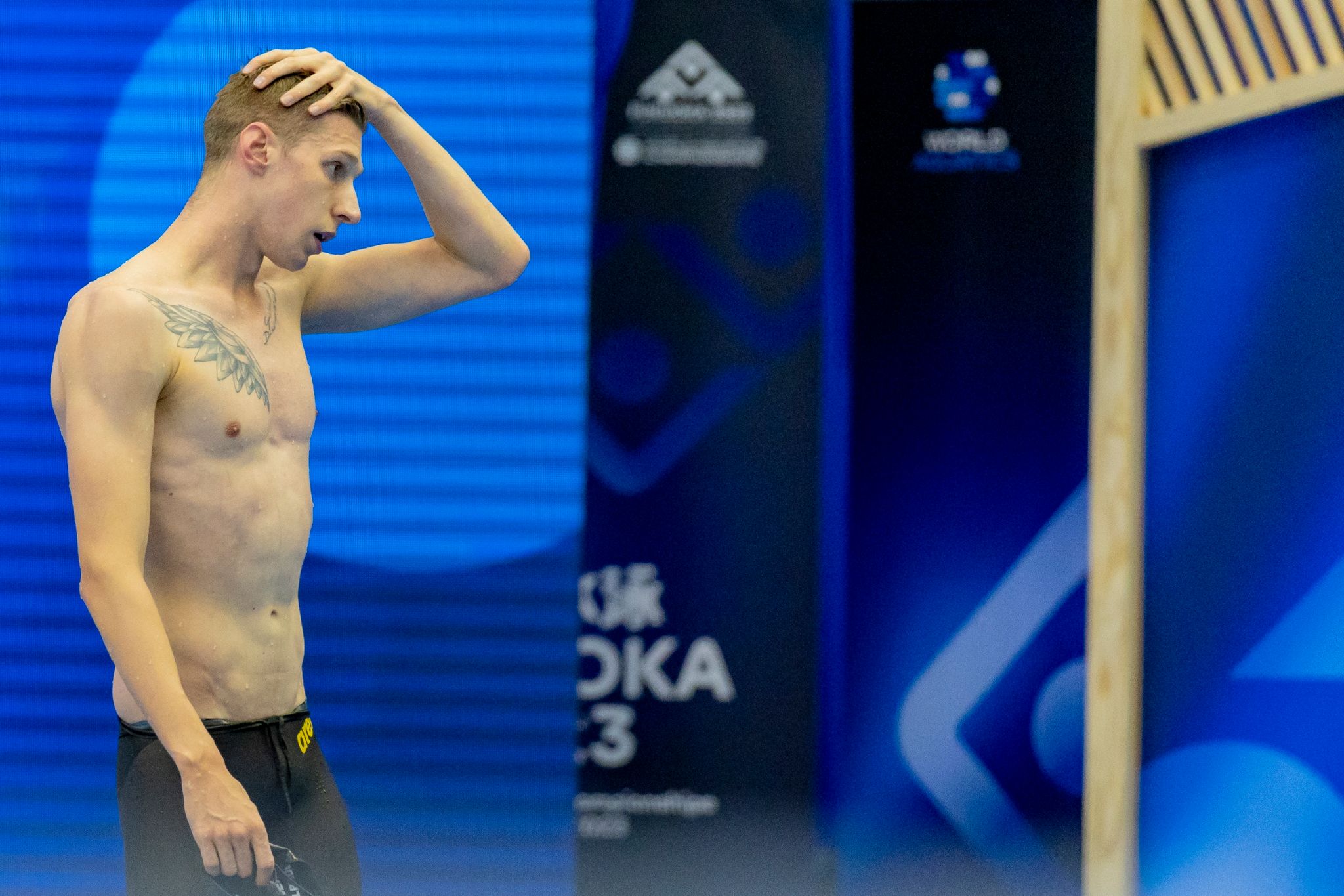 Enttäuschte bei der WM: Schwimmer Florian Wellbrock.