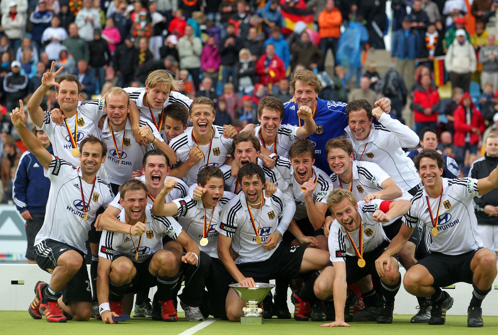 2011 gewann deutsche Mannschaft im Hockey-Park in Mönchengladbach den EM-Titel.