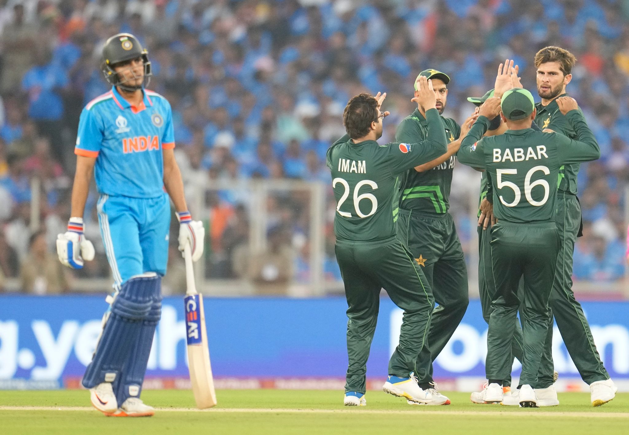 Pakistan hat sich sich über respektlose Zuschauer bei der Kricket-WM beschwert.