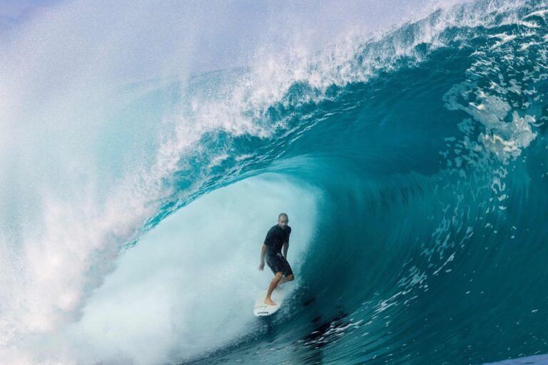 Die Olympia-Medaillen im Surfen sollen 2024 in Teahupo'o vergeben werden.