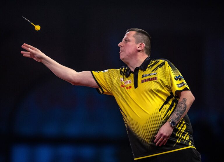 Der Brite Dave Chisnall würde auf Gabriel Clemens treffen.