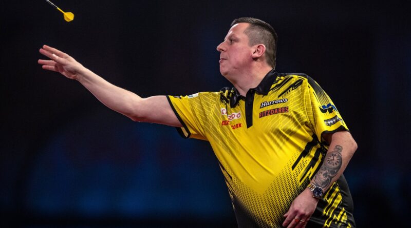 Der Brite Dave Chisnall würde auf Gabriel Clemens treffen.