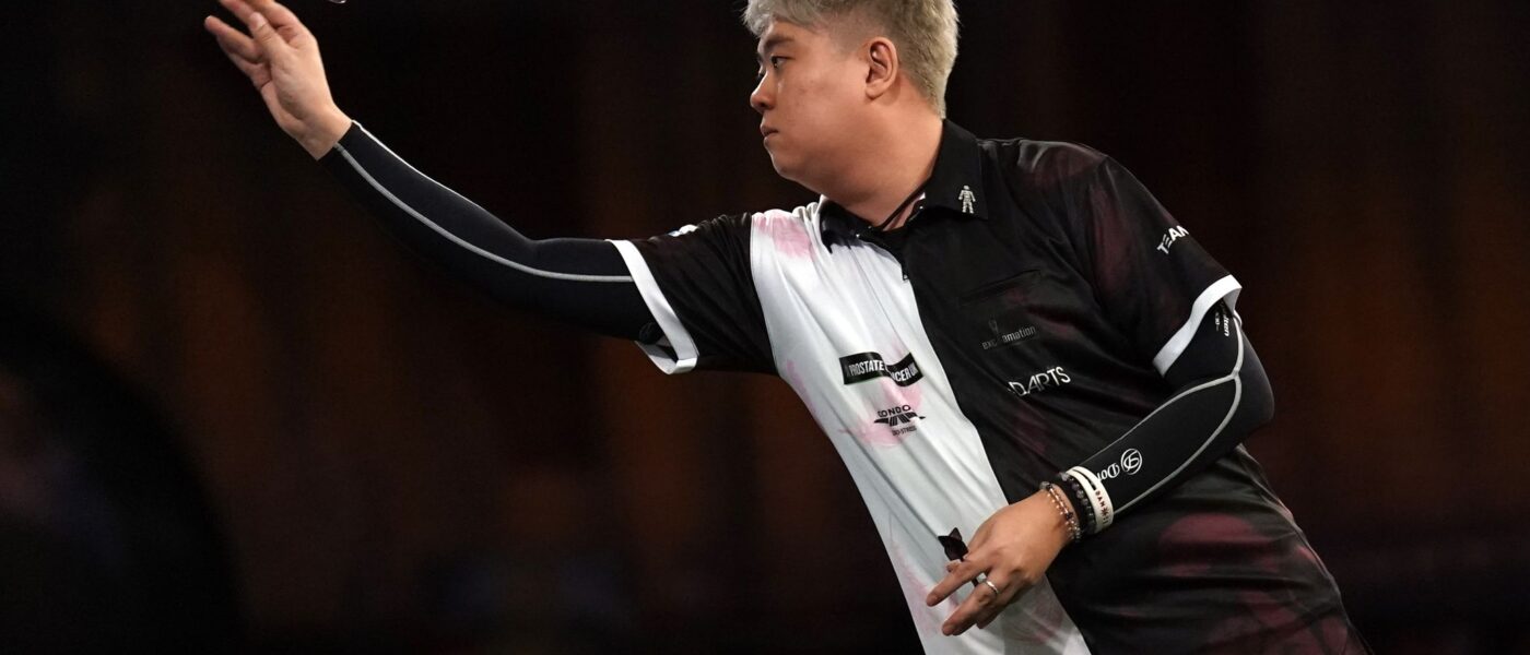 Man Lok Leung trifft in der nächsten Runde der Darts-WM auf Gabriel Clemens.