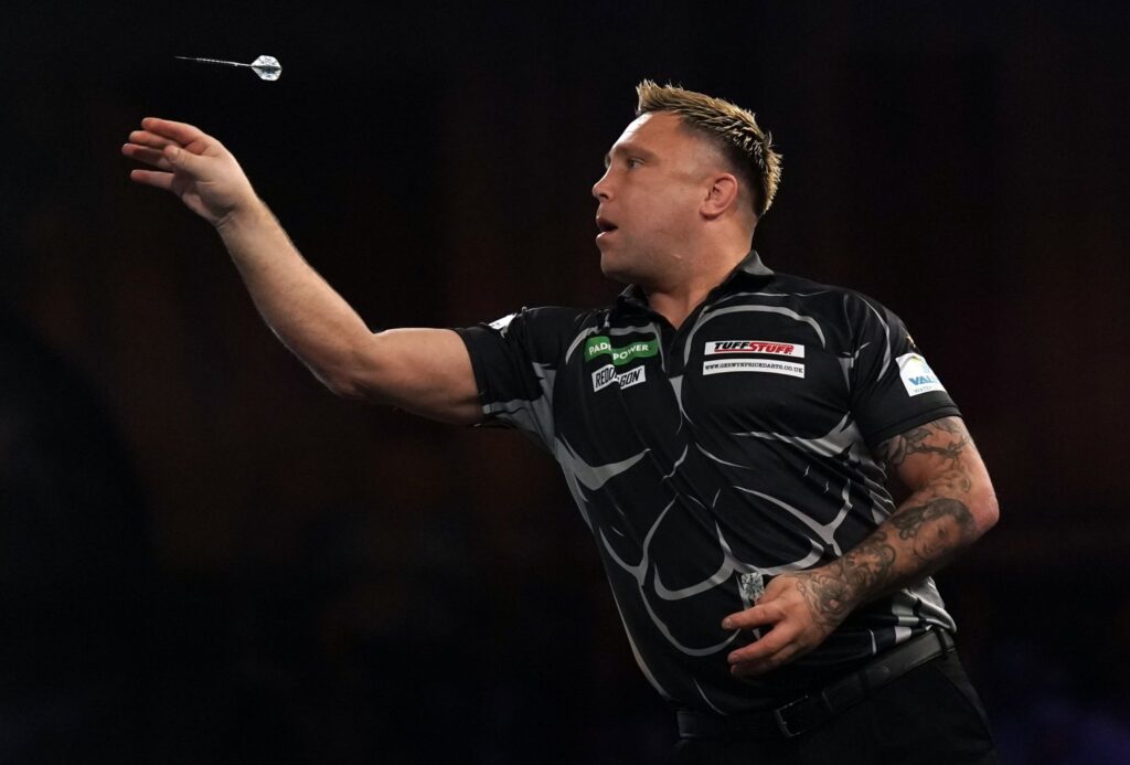 Zurück auf der Bühne der Darts-WM: Gerwyn Price.