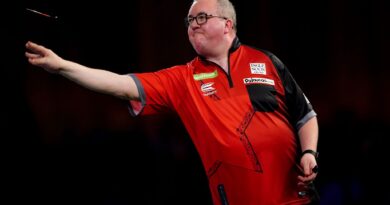 Stephen Bunting in Aktion.