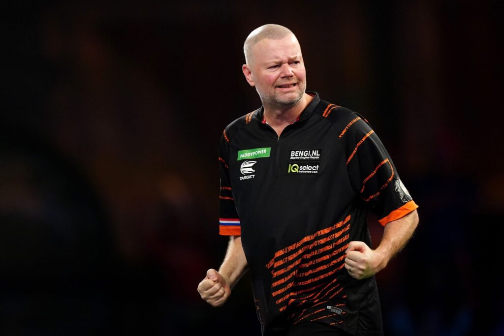 Routinier bei der Darts-WM: Raymond van Barneveld.