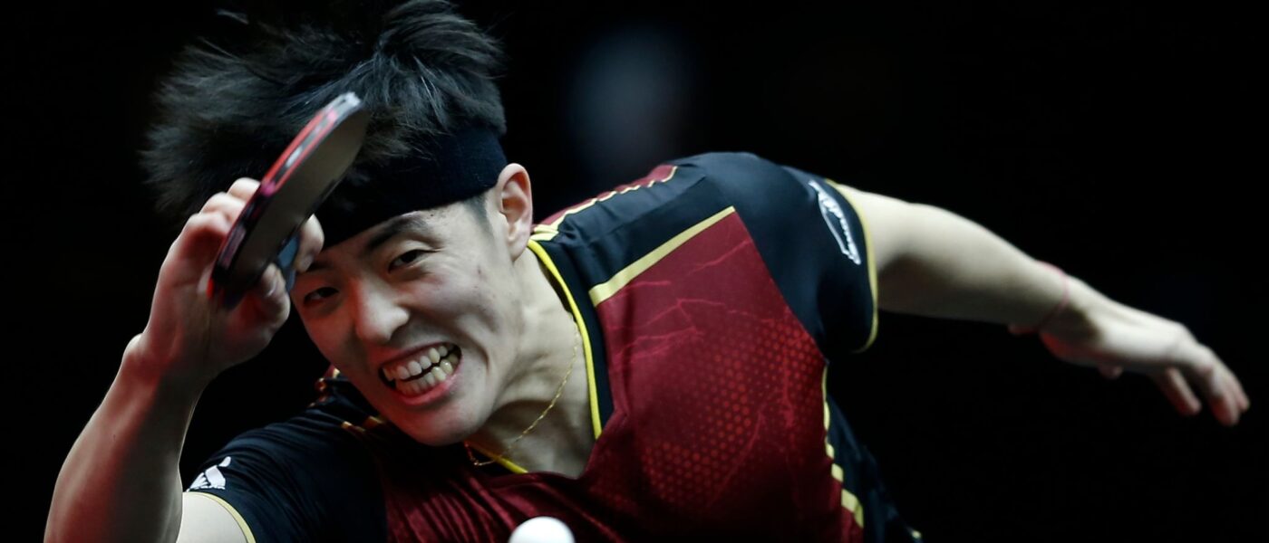 Dang Qiu ist beim Tischtennis-Turnier in Doha im Halbfinale ausgeschieden.