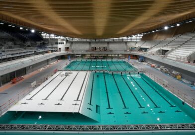 Das Wassersportzentrum für die Olympischen Spiele 2024. Die Sommerspiele werden ohne Deutschlands Wasserballerinnen stattfinden.