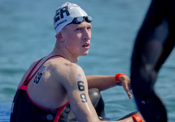 Florian Wellbrock schwamm im Freiwasser-Rennen über zehn Kilometer nur auf Rang 29.