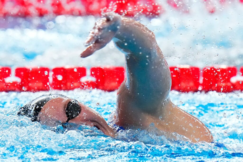 Gewann ihre dritte Medaille bei der WM in Katar: Isabel Gose.