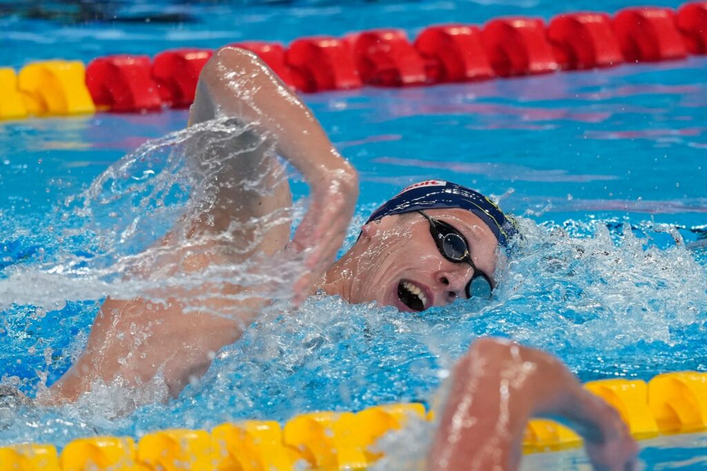 Gewann zum Abschluss der WM über 1500 Meter Freistil Silber: Florian Wellbrock.