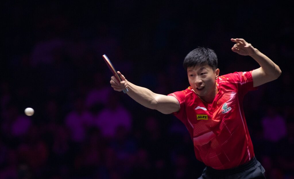 Ma Long gewann mit China durch ein 3:0 im Finale gegen Frankreich die Team-WM.