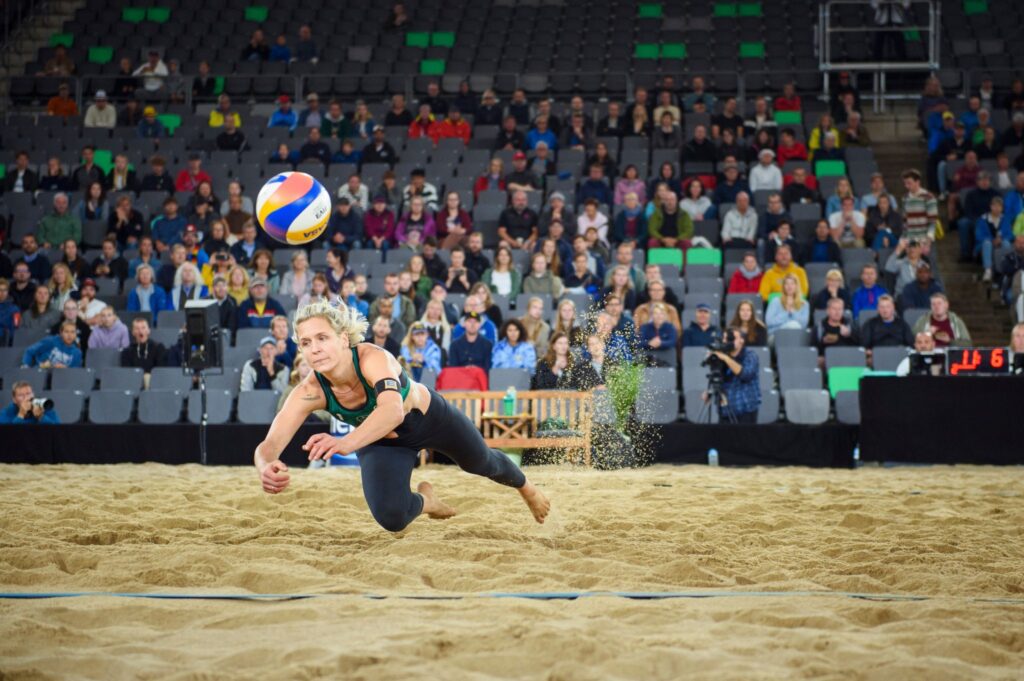 Die Hamburgerin Laura Ludwig will sich für ihre fünften Olympischen Spiele qualifizieren.