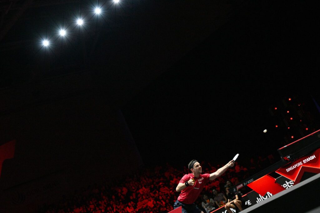 Musste sich beim Grand-Smash-Turnier in Singapur im Viertelfinale geschlagen geben: Timo Boll.