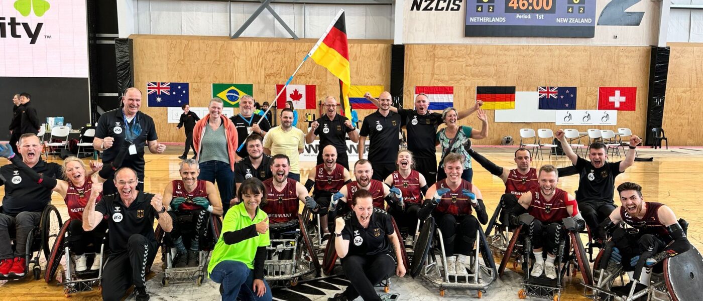 Die deutsche Nationalmannschaft im Rollstuhlrugby hat sich für die Paralympics qualifiziert.