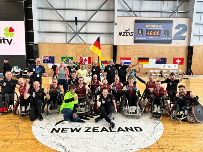 Die deutsche Nationalmannschaft im Rollstuhlrugby hat sich für die Paralympics qualifiziert.