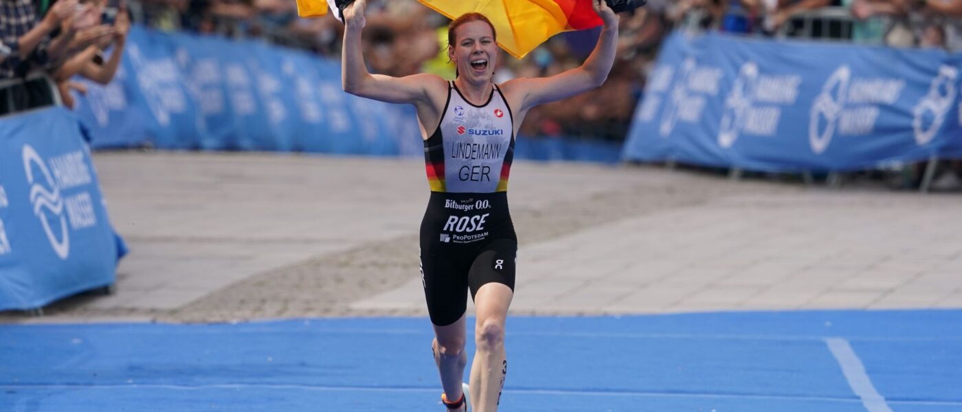 Gewann in Frankreich einen Hallen-Weltcup: Triathletin Laura Lindemann.