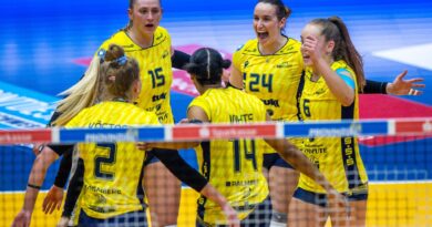 Führen nun in der Best-of-Five-Serie mit 2:1: Die Volleyballerinnen vom SSC Palmberg Schwerin.