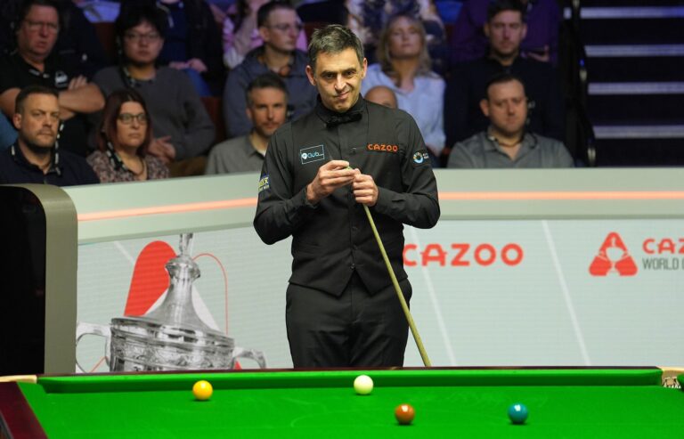 Ist bei der Snooker-WM ausgeschieden: Ronnie O'Sullivan.