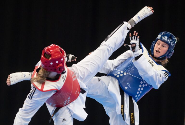 Lorena Brandl (r) holte EM-Gold in Belgrad.