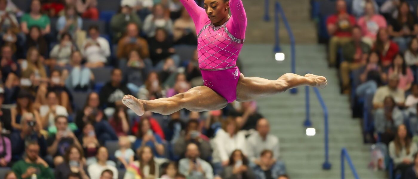 Sicherte sich bei den US Claccics mit 59,500 Punkten den Sieg: Simone Biles.