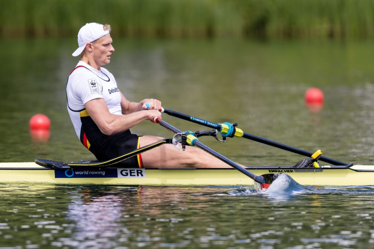 Steht beim Ruder-Weltcup in Luzern im Finale: Oliver Zeidler.