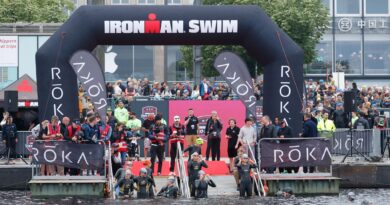 Die Triathleten waren am Wochenende in Hamburg unterwegs.