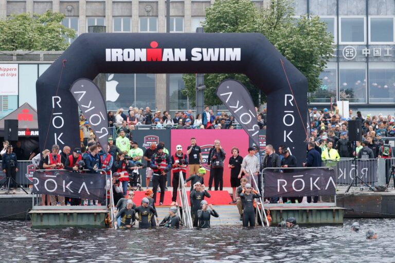 Die Triathleten waren am Wochenende in Hamburg unterwegs.