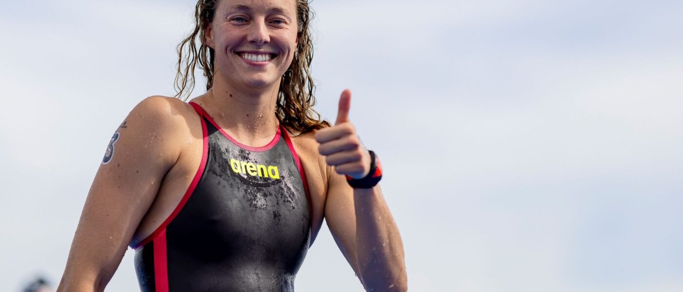 Freiwasser-Schwimmerin Leonie Beck hat ihren EM-Titel erfolgreich verteidigt.