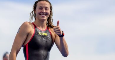 Freiwasser-Schwimmerin Leonie Beck hat ihren EM-Titel erfolgreich verteidigt.