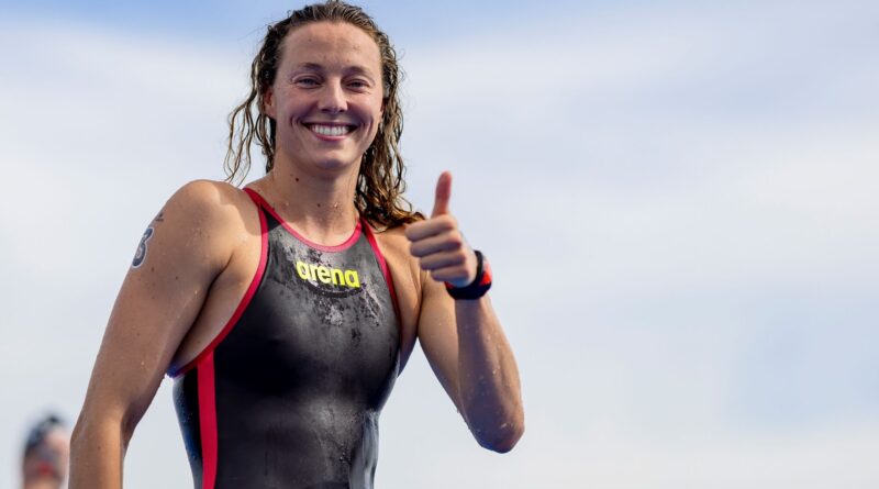 Freiwasser-Schwimmerin Leonie Beck hat ihren EM-Titel erfolgreich verteidigt.