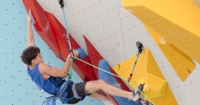 In Budapest findet derzeit der Qualifikationswettkampf der Kletterer für Olympia in Paris statt.