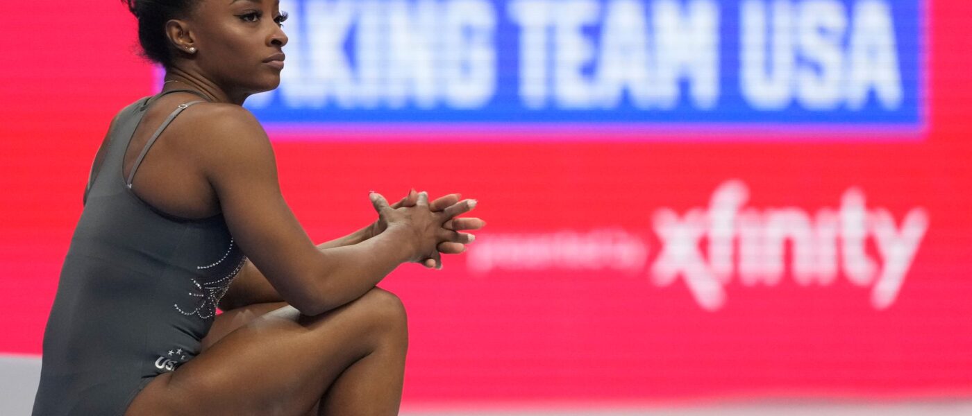 Kam beim Mehrkampf bei den US-Trials auf 58,650 Punkte: Simone Biles.